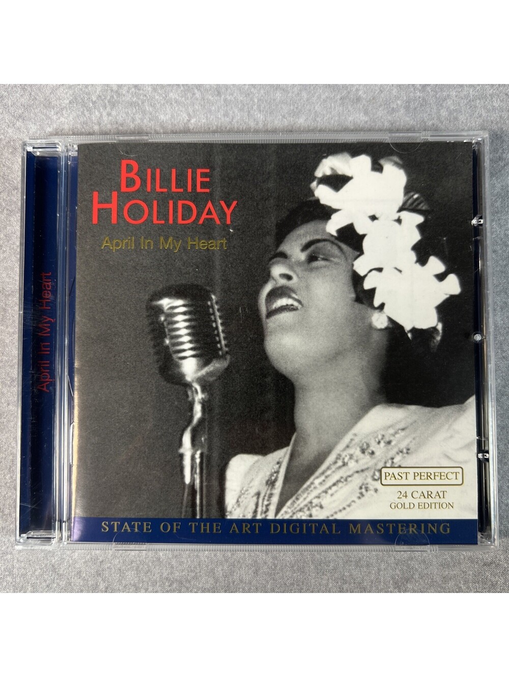 Billie Holiday April in My Heart CD Album Past Perfect 24 Carat Gold